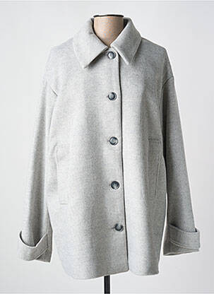 Palton scurt gri KAFFE femeie