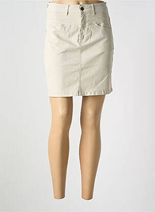 Fustă scurtă bej BLUTSGESCHWISTER femeie