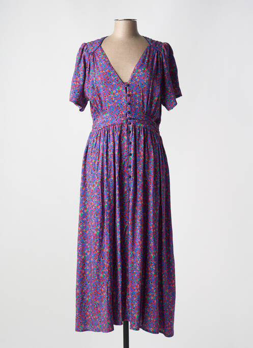 Rochie lungă albastru PRINCESSE NOMADE femeie