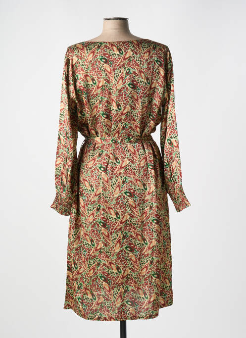 Rochie midi maro LA FIANCÉE femeie