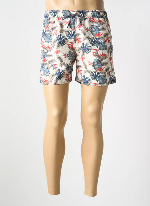 Șort de baie bej POU NOU bărbat