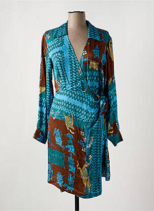 Rochie scurtă albastru OTTOD'AME femeie