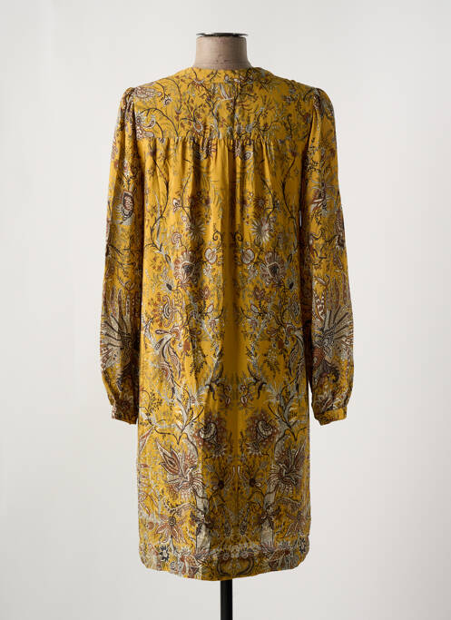 Rochie midi galben STELLA FOREST femeie