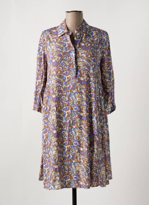 Rochie scurtă violet ATTIC AND BARN femeie