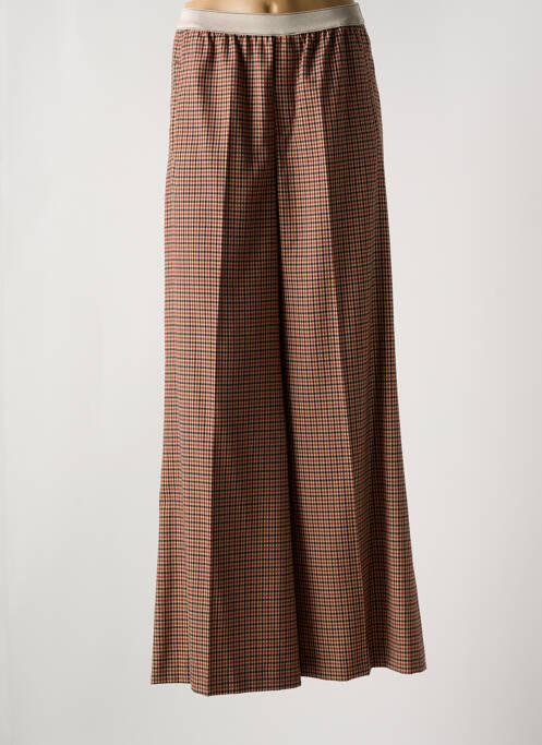 Pantalon larg maro STELLA FOREST femeie