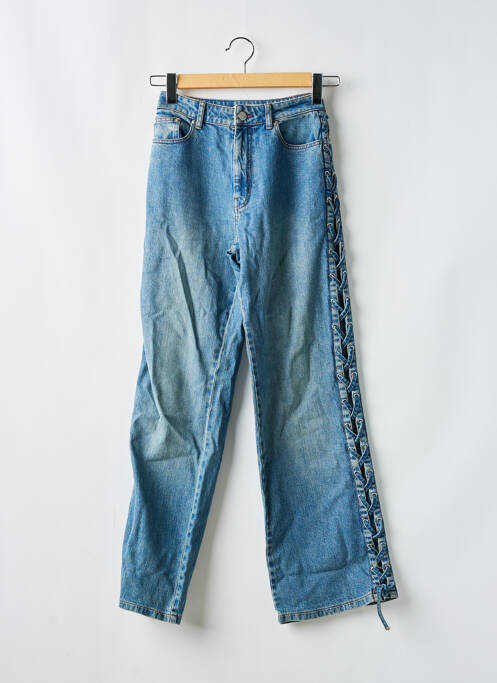 Blugi cu croială evazată albastru GESTUZ femeie