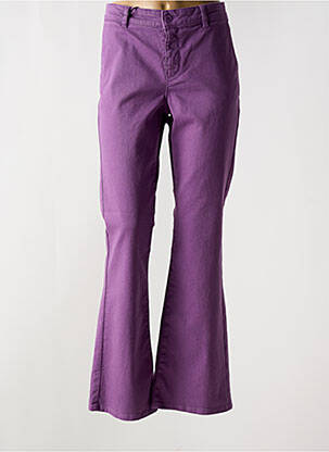 Blugi cu croială evazată violet HAPPY femeie
