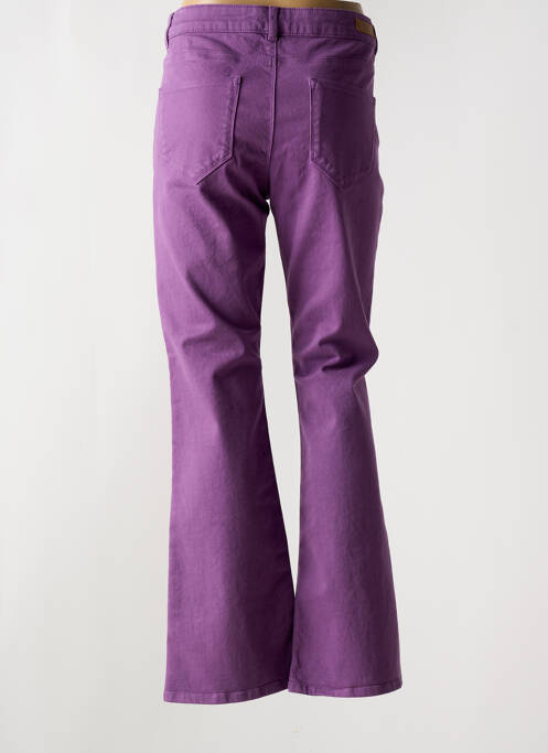 Blugi cu croială evazată violet HAPPY femeie