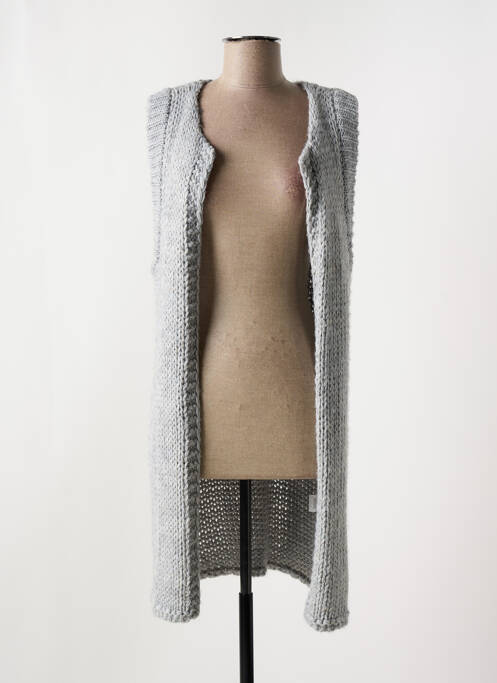 Vestă fără mâneci gri EVA KAYAN femeie