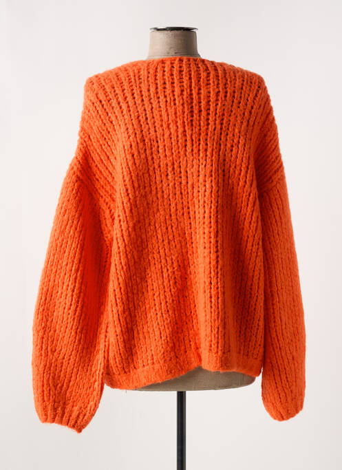 Vestă cu mâneci lungi portocaliu OUI femeie