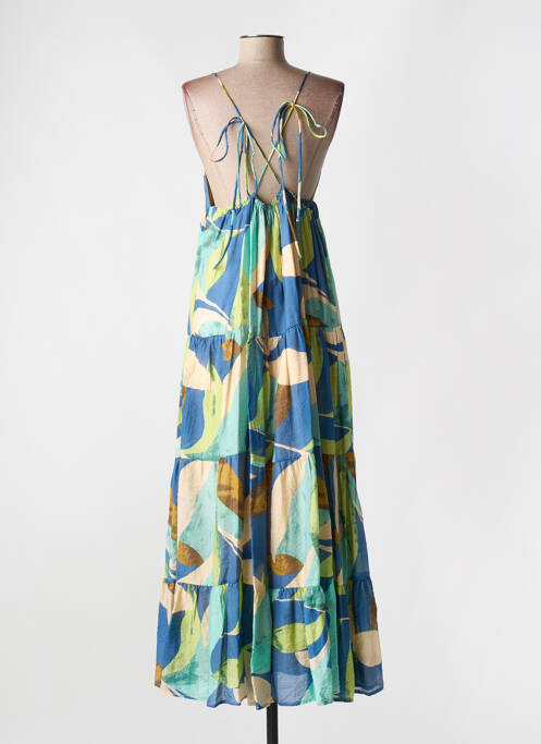 Rochie lungă albastru LILI & LALA femeie