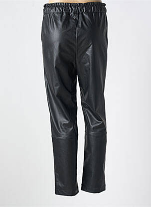Pantalon drept talie elastică mărime normală negru EDC femeie