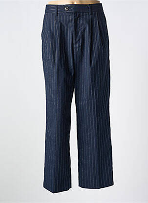 Pantalon drept țesătură crep mărime normală albastru SCOTCH & SODA femeie