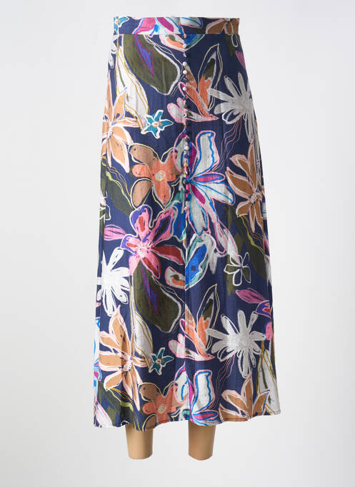 Fustă lungă albastru LILI & LALA femeie