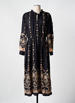 Rochie lungă negru WHITE STUFF femeie