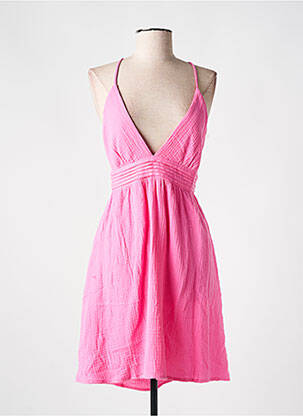 Rochie midi roz LILI & LALA femeie