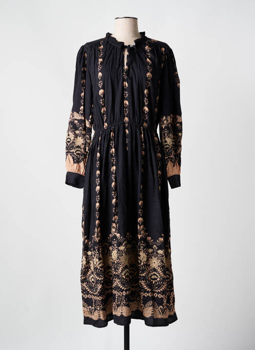 Rochie lungă negru WHITE STUFF femeie