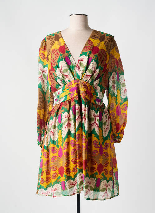 Rochie scurtă maro LILI & LALA femeie