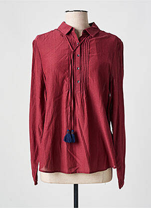 Bluză manșete cu nasturi și deschidere mâneci lungi violet SCOTCH & SODA femeie