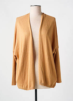 Vestă cu mâneci lungi maro GRACE & MILA femeie