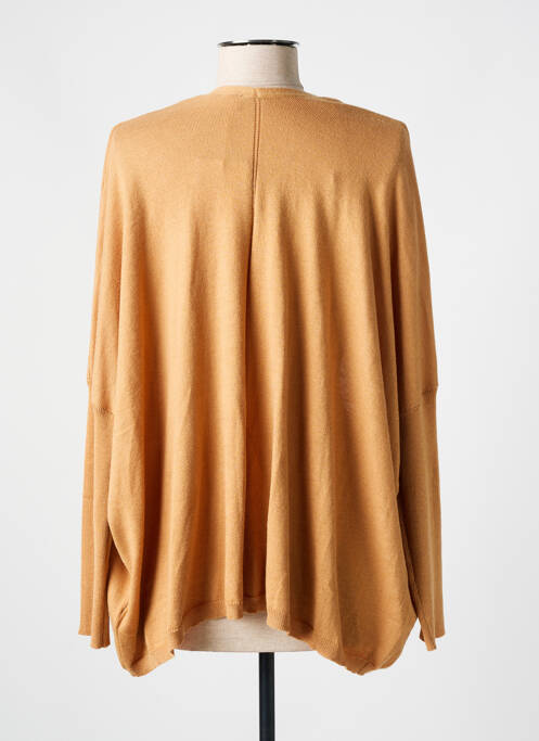 Vestă cu mâneci lungi maro GRACE & MILA femeie