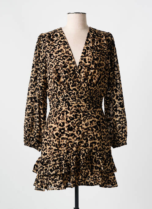 Rochie scurtă maro LILI & LALA femeie