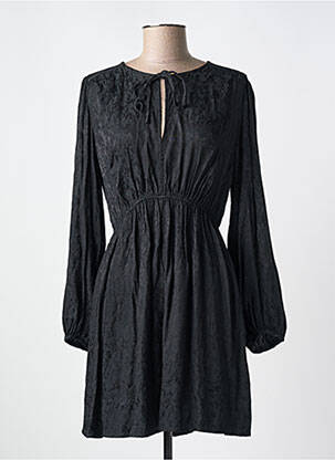 Rochie scurtă mâneci lungi mâneci lungi negru GRACE & MILA femeie