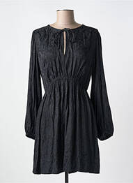 Rochie scurtă mâneci lungi mâneci lungi negru GRACE & MILA femme