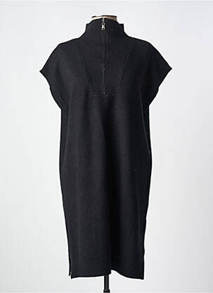 Rochie midi mâneci scurte mâneci scurte negru ORSON femeie