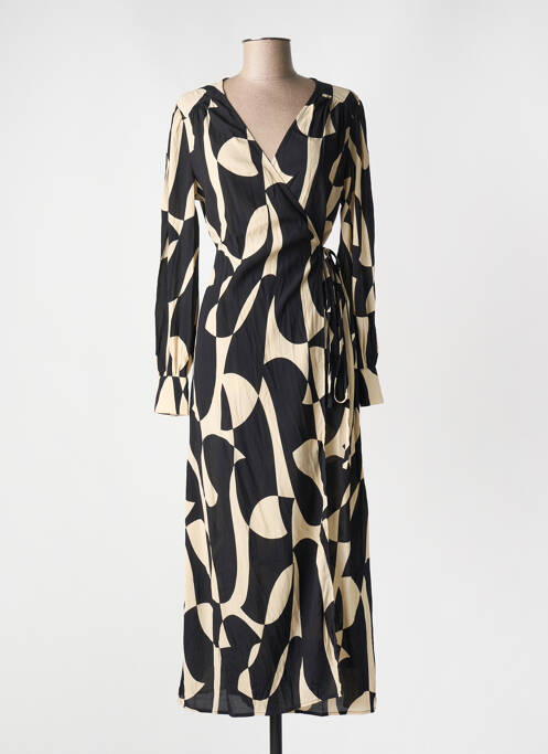 Rochie lungă negru GRACE & MILA femeie