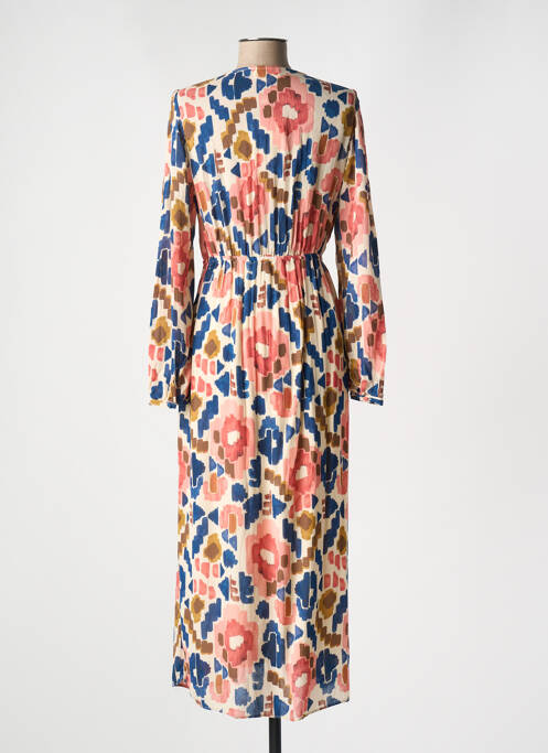 Rochie lungă roz GRACE & MILA femeie