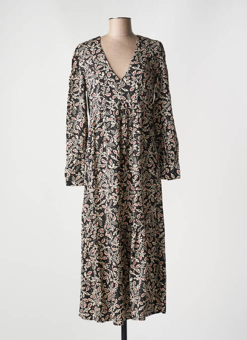 Rochie lungă negru GRACE & MILA femeie