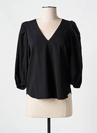 Bluză mâneci 3/4 mâneci 3/4 negru GRACE & MILA femme