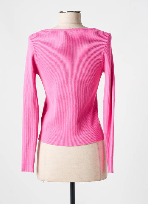 Vestă cu mâneci lungi roz GRACE & MILA femeie