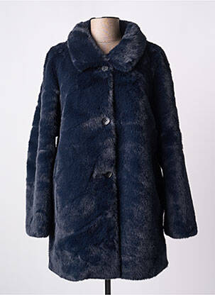 Palton scurt albastru CHARMING SMILE femeie