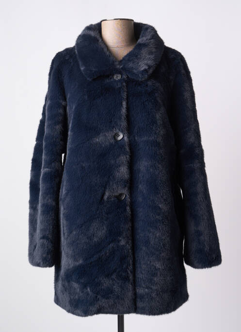 Palton scurt albastru CHARMING SMILE femeie