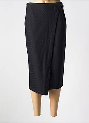 Fustă midi elasticitate negru TINTA STYLE femeie