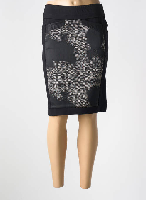 Fustă midi negru BEATE HEYMANN femeie