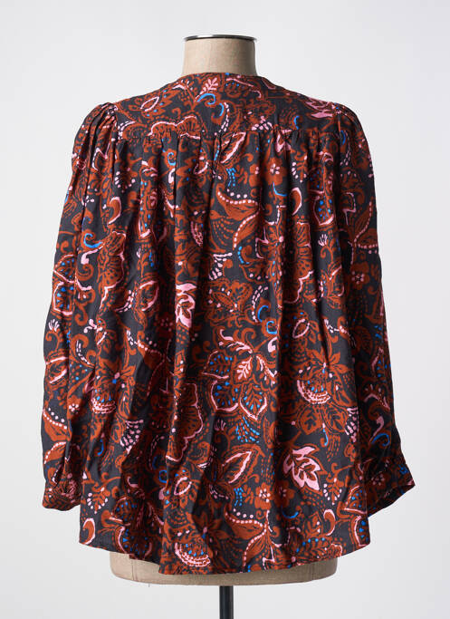 Cămașă maro RUE DES ABBESSES femeie