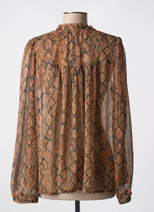 Cămașă maro RUE DES ABBESSES femeie