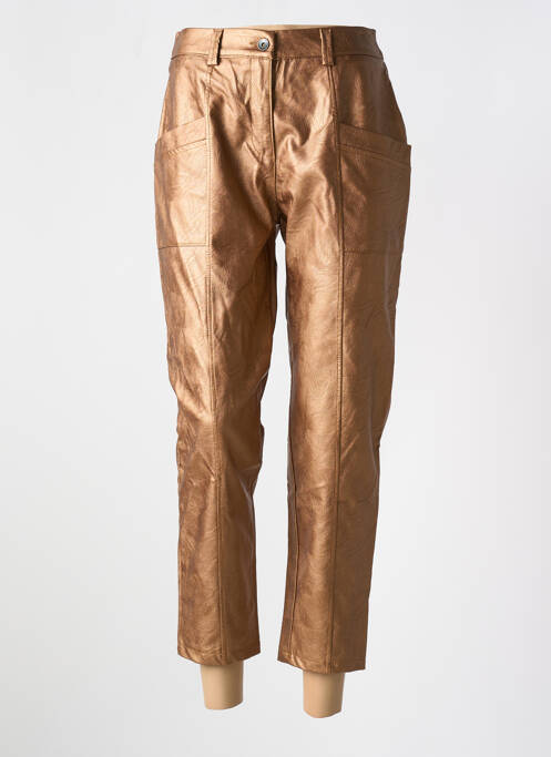 Pantalon 7/8 auriu PAKO LITTO femeie