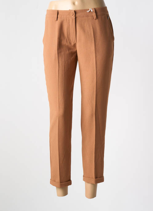 Pantalon 7/8 bej PAKO LITTO femeie