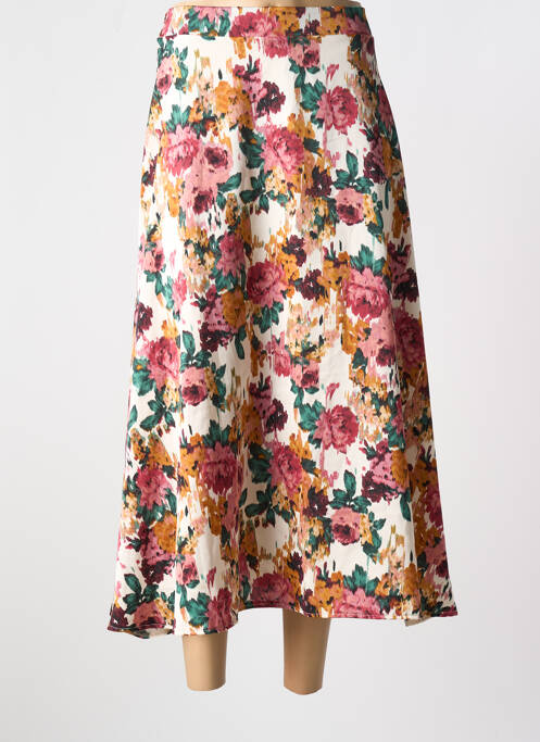 Fustă midi bej VINTAGE LOVE femeie