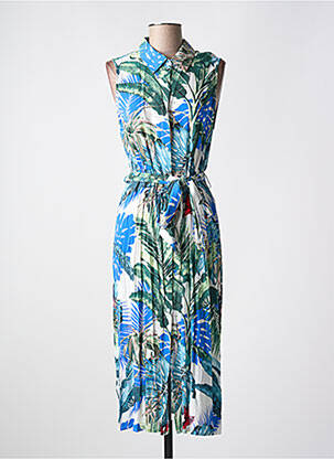 Rochie midi albastru QUATTRO femeie