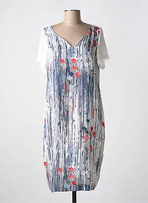 Rochie midi albastru QUATTRO femeie