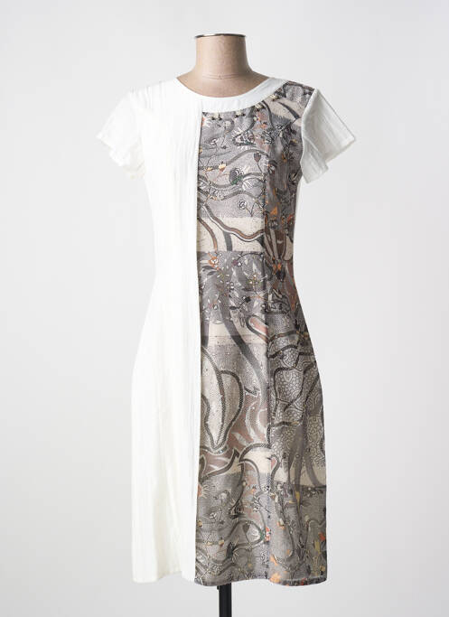 Rochie midi bej QUATTRO femeie