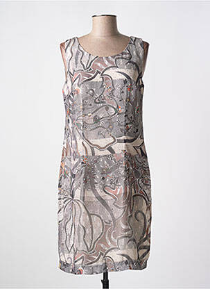 Rochie midi gri QUATTRO femeie