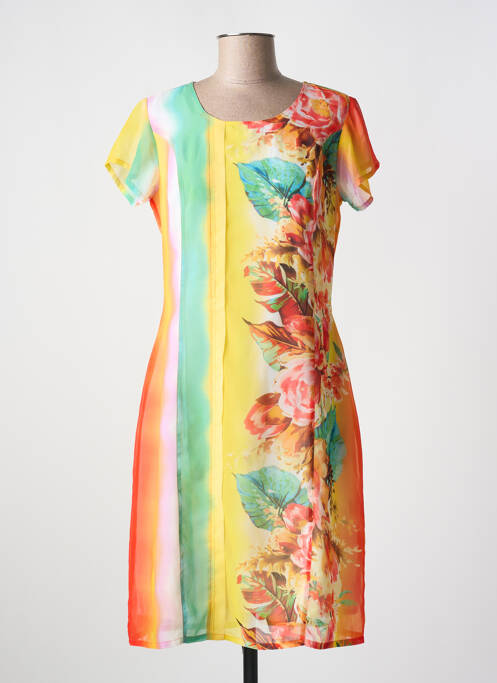 Rochie midi portocaliu QUATTRO femeie