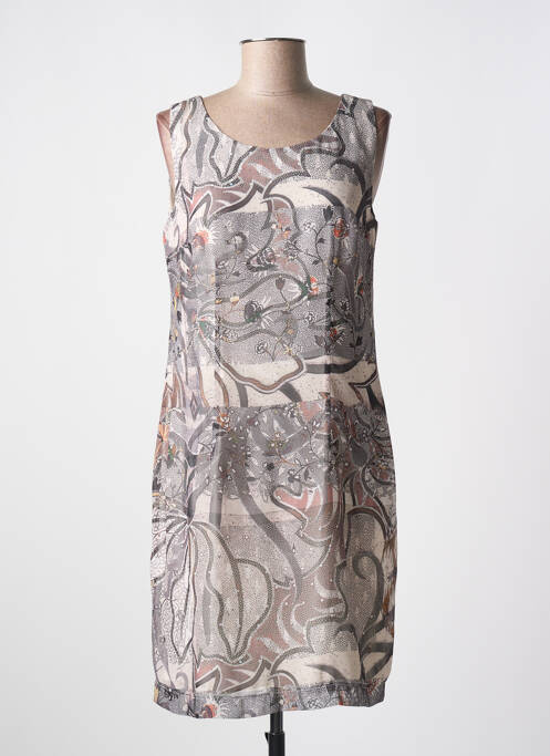 Rochie midi gri QUATTRO femeie