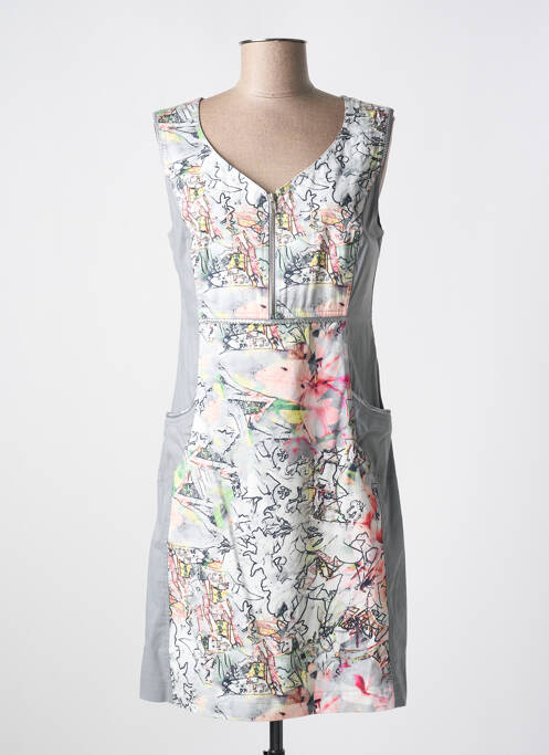 Rochie scurtă gri QUATTRO femeie